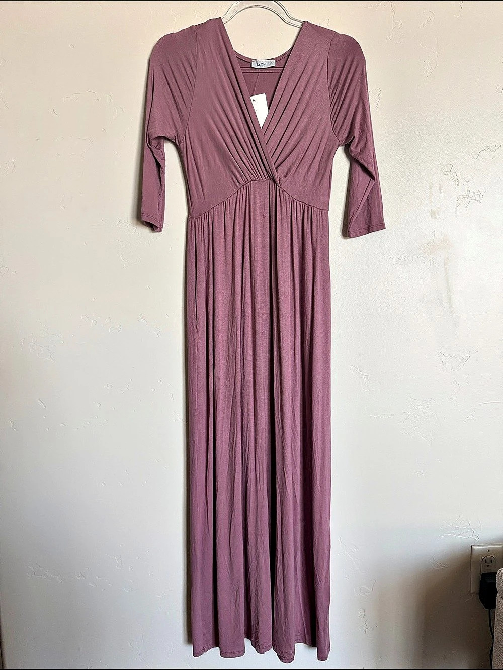 La Clef Maxi Dress in Purple Size Small NWT